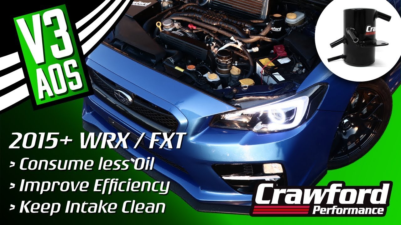 Install Video: Crawford V3 AOS for 2015+ Subaru WRX / 2014-2018 Forester XT (S0717)