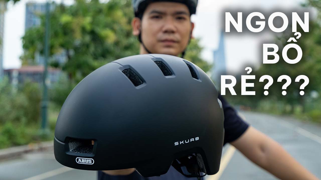 MŨ BẢO HIỂM ABUS, CÓ TỐT HAY KHÔNG ???  ABUS HELMET RIVEW