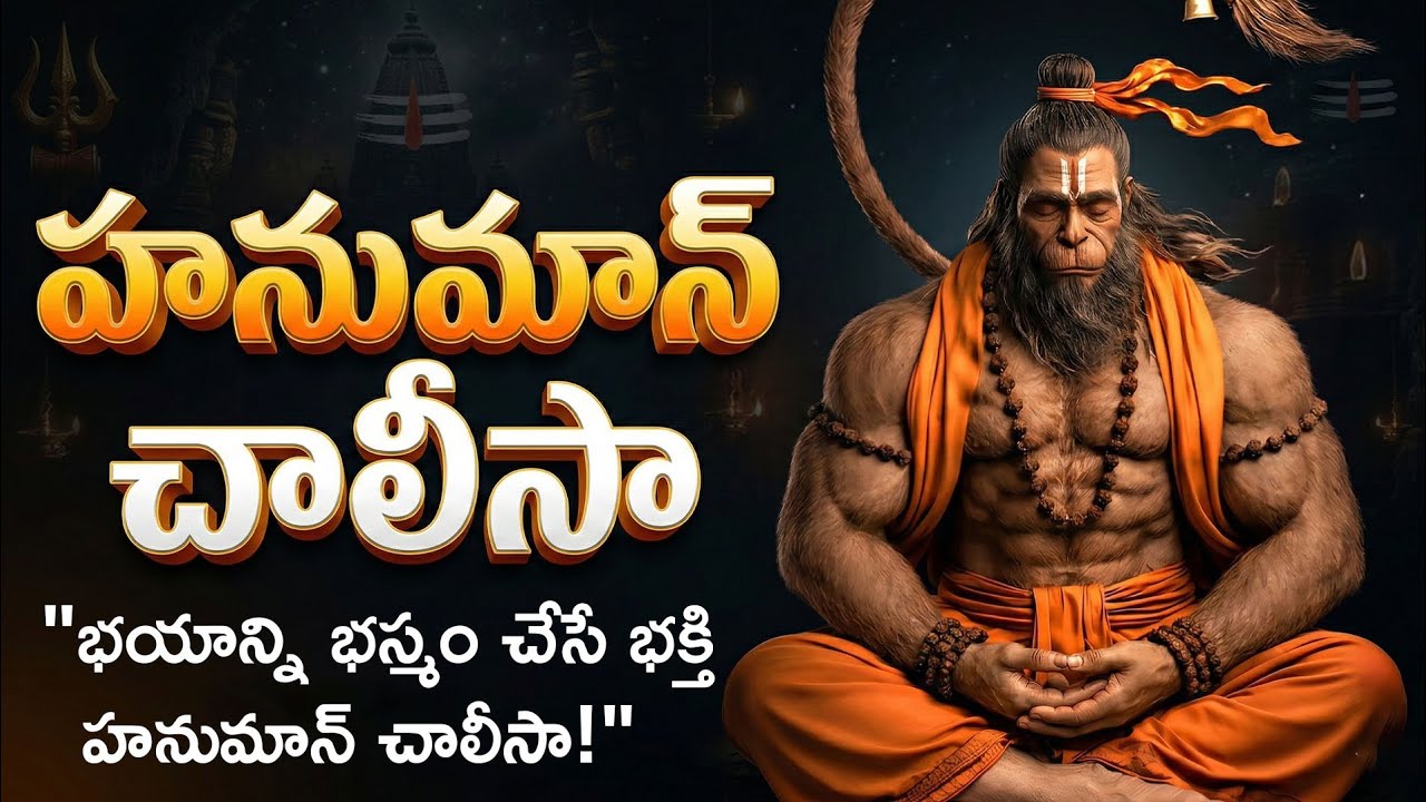 Hanuman Chalisa | హనుమాన్ చాలీసా | Lord Hanuman Devotional Song | Divine Shiva telugu