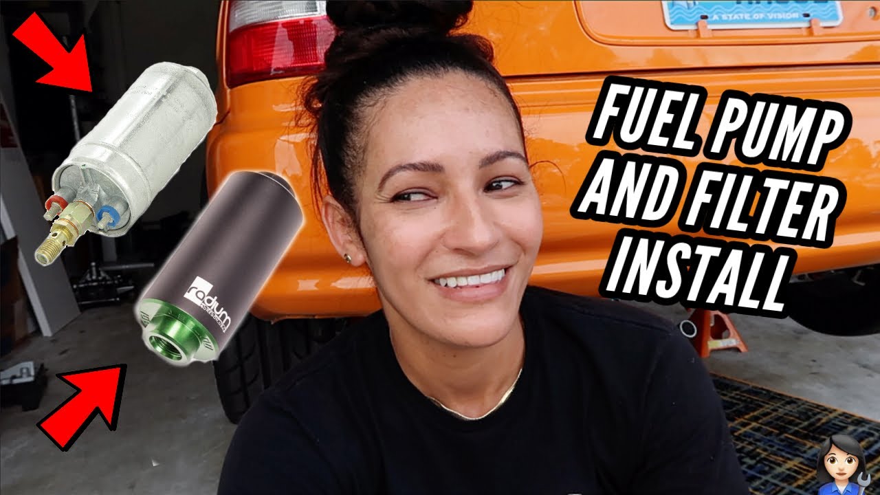 Bosch 044 Fuel Pump and Radium Filter Install