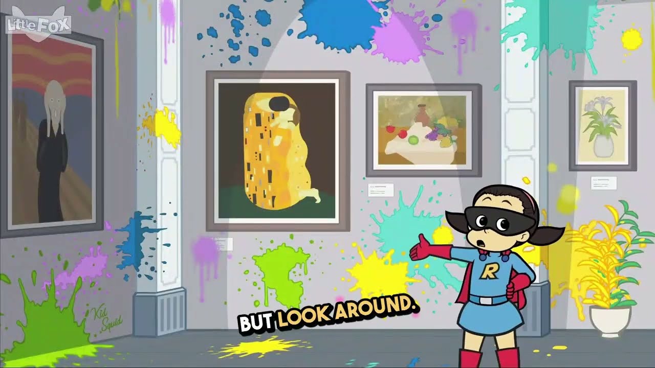 Rocket Girl vs Kid Squid  1 - 2 | Fun English adventure series for kids ESL learners