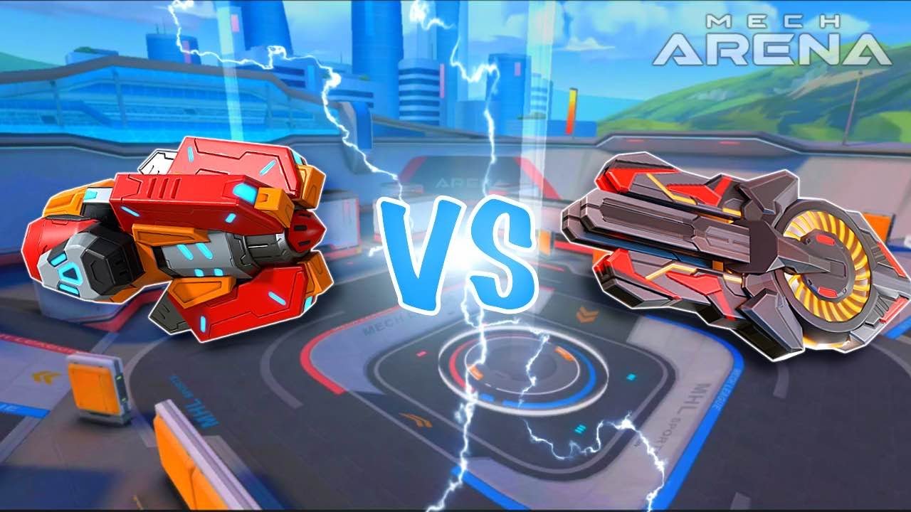 Is BLAST RPG the new DISC LAUNCHER? - Mech Arena Comparison