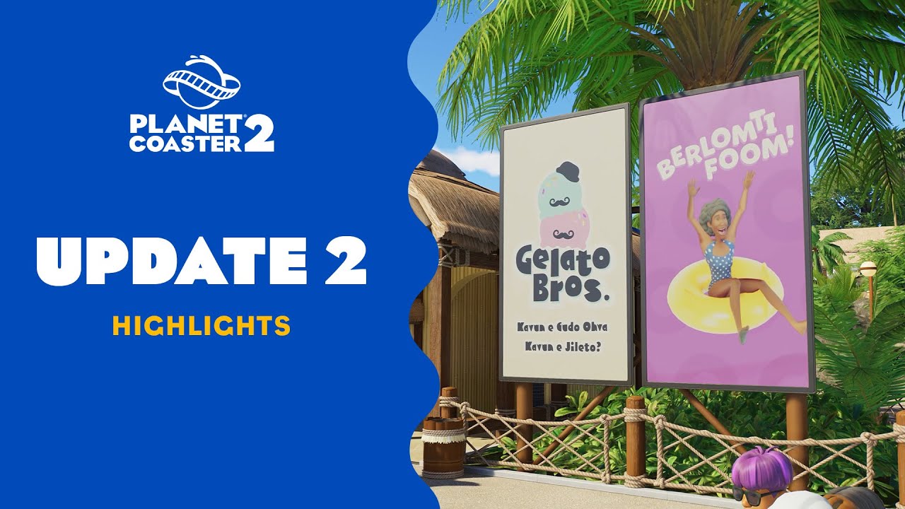 Planet Coaster 2 | Update 2 Highlights