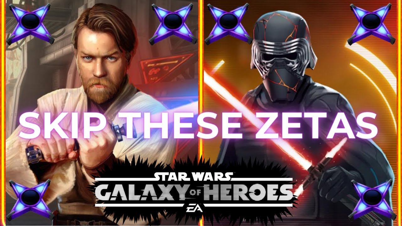5 WORST Galactic Legend Zetas You Should Avoid in SWGOH