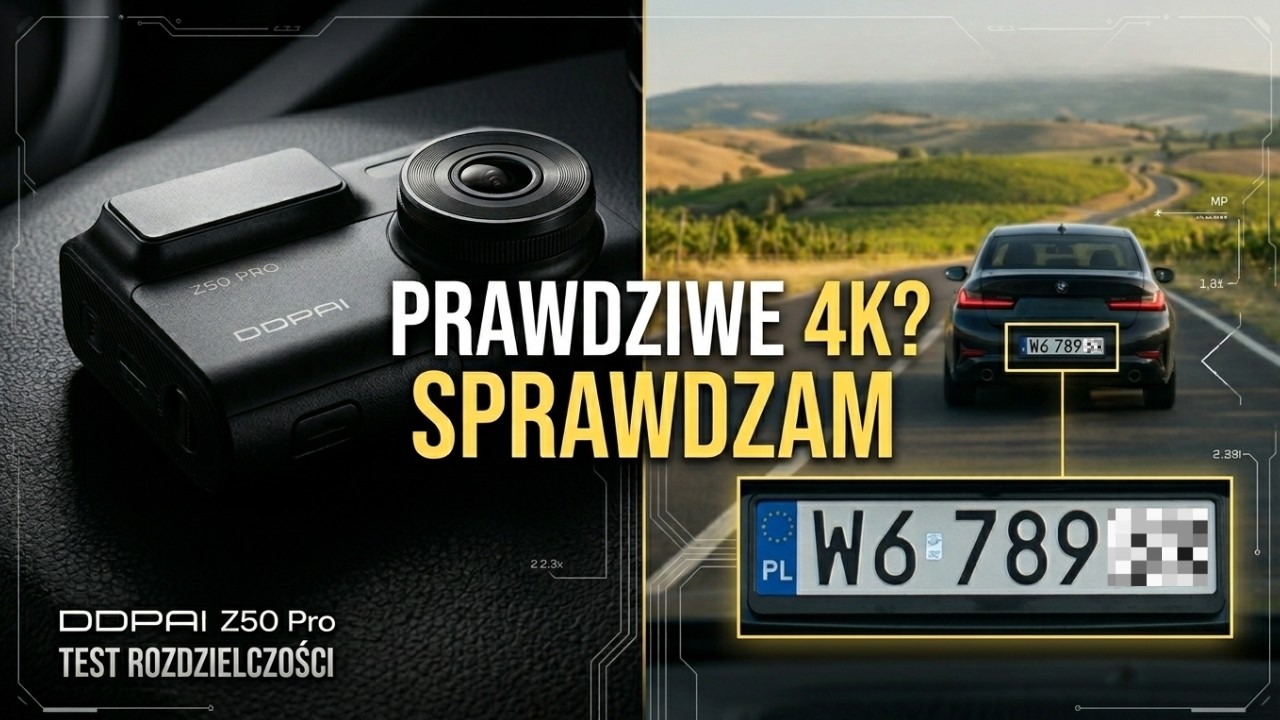 Prawdziwe 4K za mniej niż 400 zł? Test DDPAI Z50 PRO