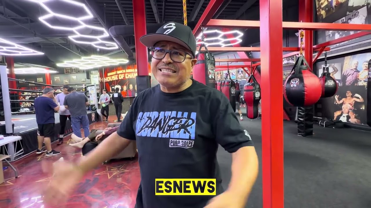 ROBERT GARCIA SAYS THE REFF AT THE WILDER FIGHT 