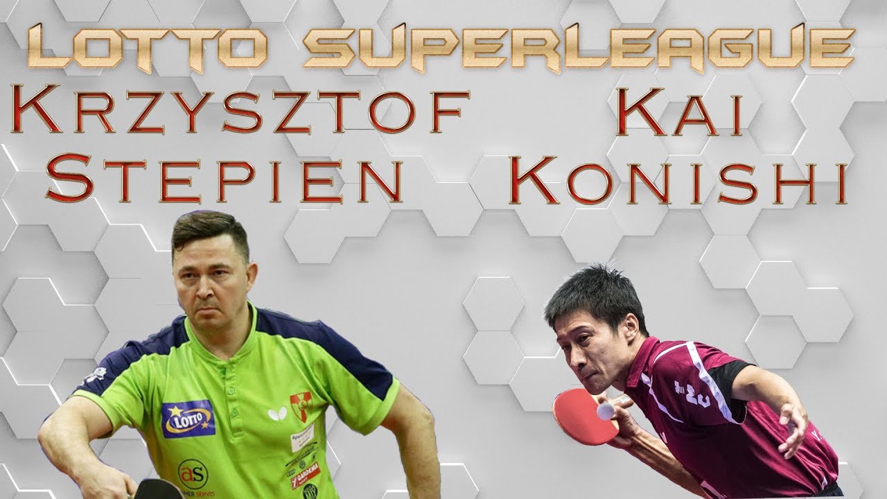 Kai Konishi (Yoshida) vs Krzysztof Stępień [Table Tennis in Full HD] #lottosuperliga