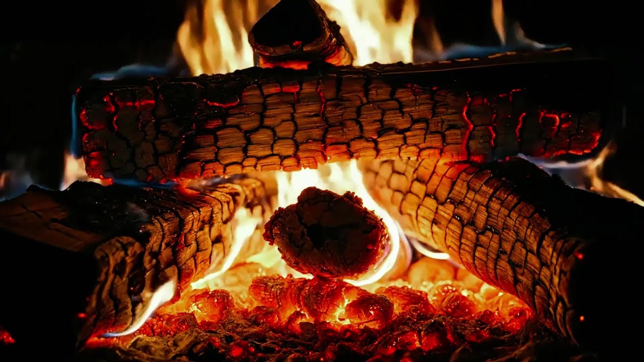 Midnight Fireplace – Cozy Night Ambience for Deep Sleep