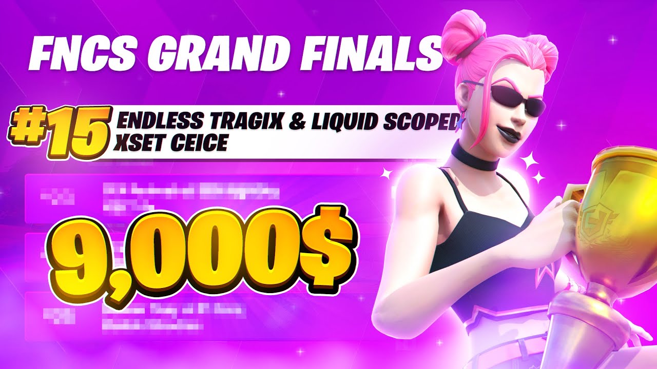 How WE PLACED 15TH in FNCS GRAND FINALS ($9,000) 🏆 ft. Scoped & Ceice