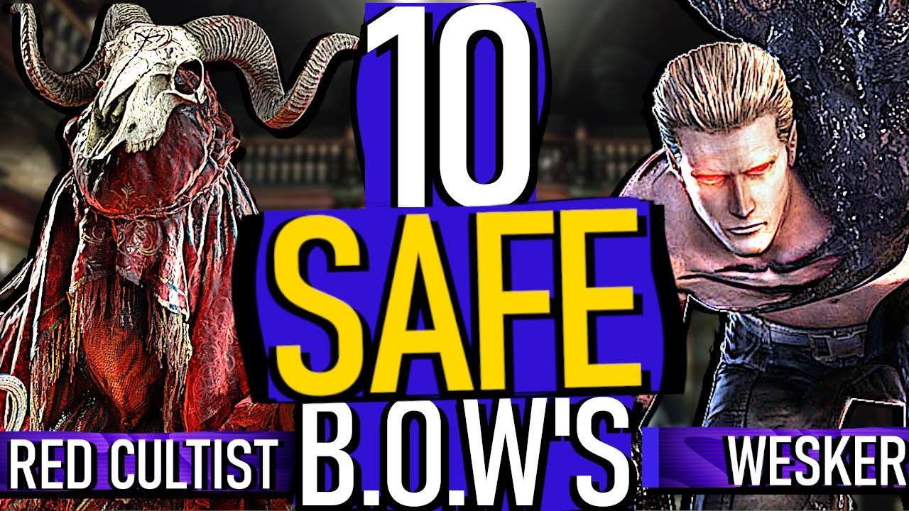 Resident Evil - 10 SAFE / Survivable B.O.W's & Monsters!