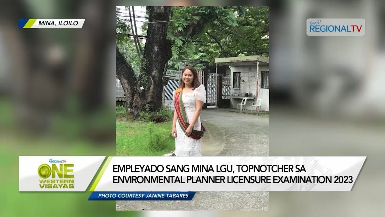 One Western Visayas: Ilongga, Topnotcher sa Environmental Planner Licensure Examination 2023