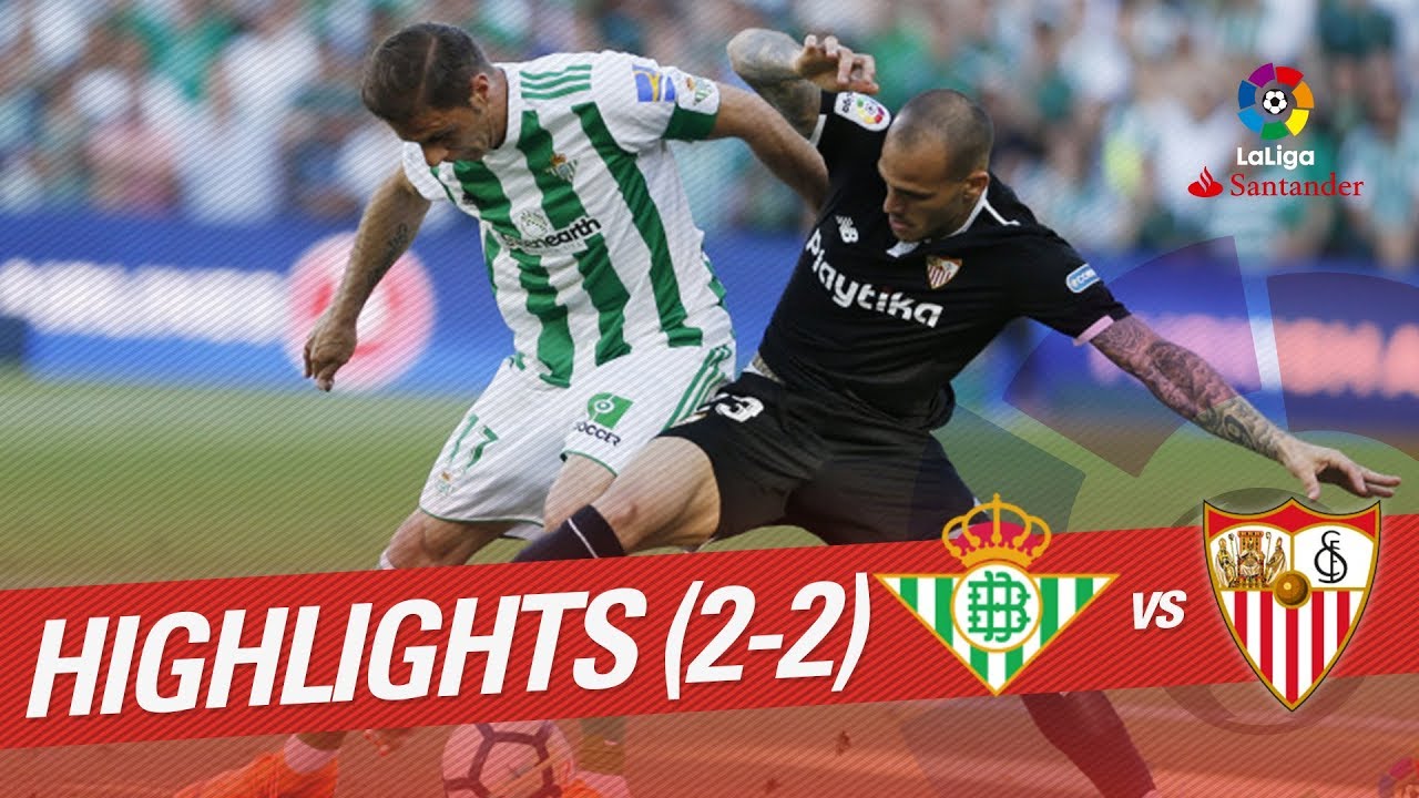 Resumen de Real Betis vs Sevilla FC (2-2)