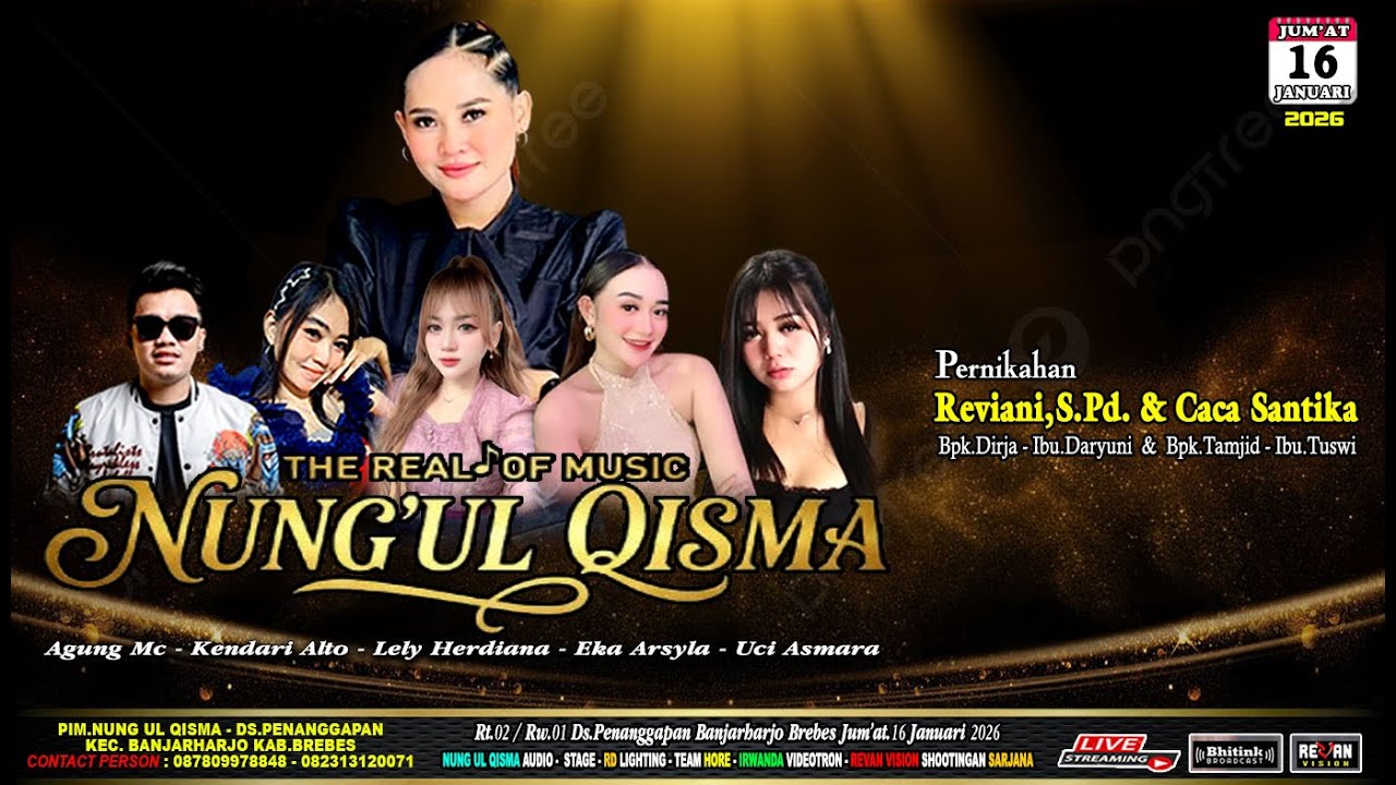 ORGAN DANGDUT BAJIDOR NUNG UL QISMA LIVE PENANGGAPAN 16 JANUARI 2026 MALAM