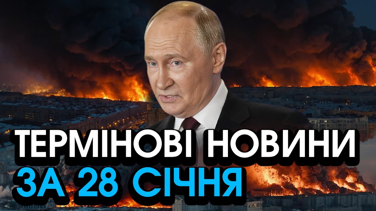 Терміновий ДЗВІНОК путіна у Київ після ударів по Україні! Цих слів ми не уявляли — головне за 28.01