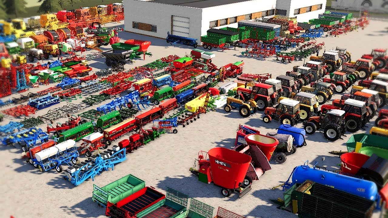☆ Największy Polski Modpack ☆ Ponad 1000 maszyn! ㋡ Farming Simulator 19