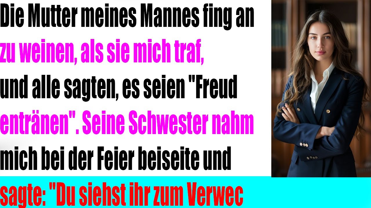 Meine Schwiegermutter weinte beim ersten Treffen – der wahre Grund traf mich unerwartet