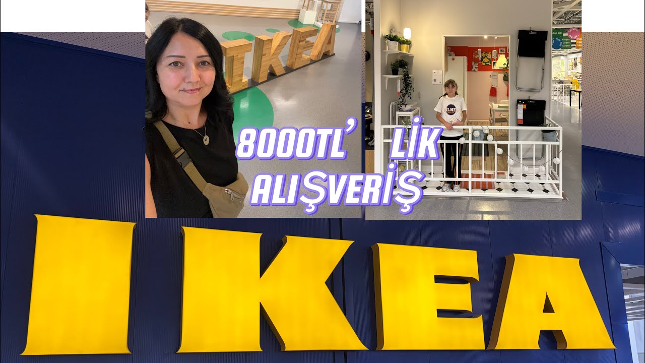 İKEA ALIŞVERİŞİM/EVİMDE YENİLİKLER