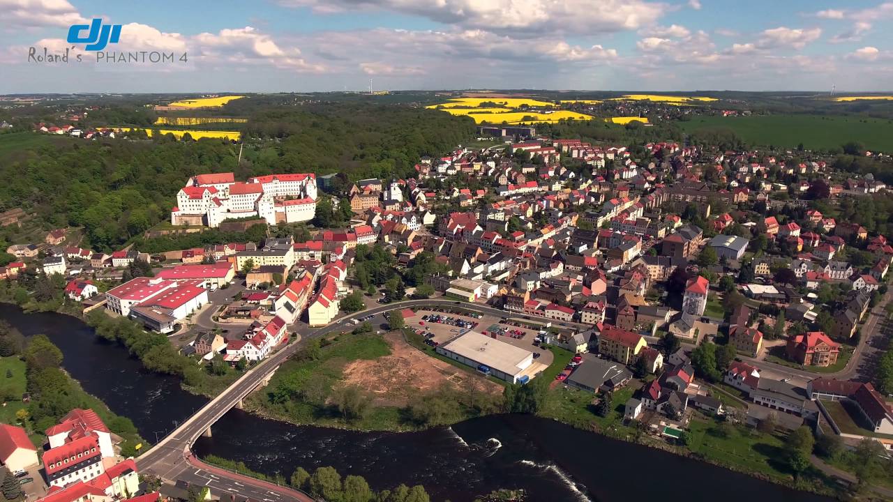 Sonnenschein über Colditz zum Muttertag - 4K