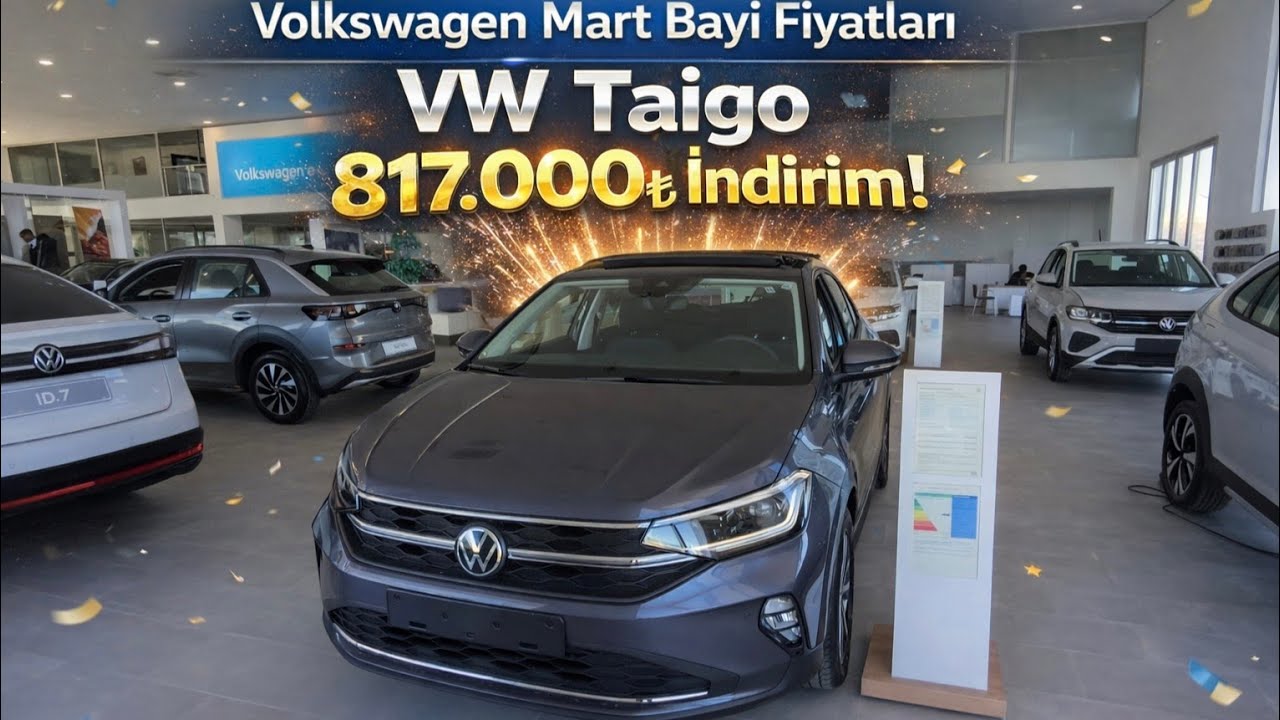 2026 MART VOLKSWAGEN BAYİ FİYATLARI!!!