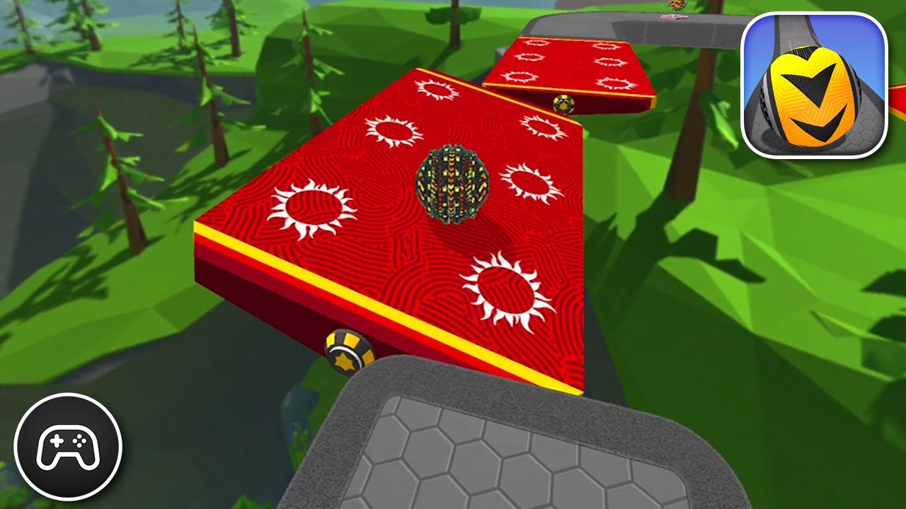 Rolling Ball Sky Escape - Gameplay Walkthrough Part 21 - Balls Game Levels 63-65 (iOS, Android)