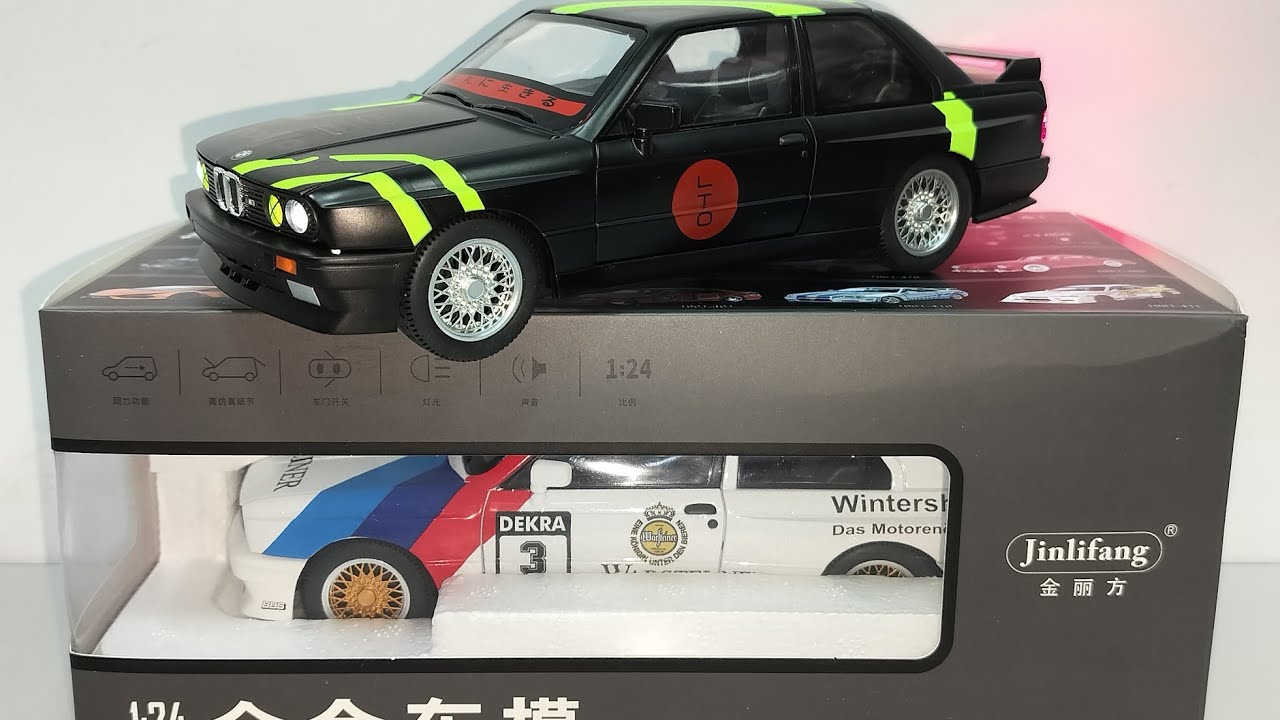 BMW M3 1988 E30 Rally металлическая модель 
