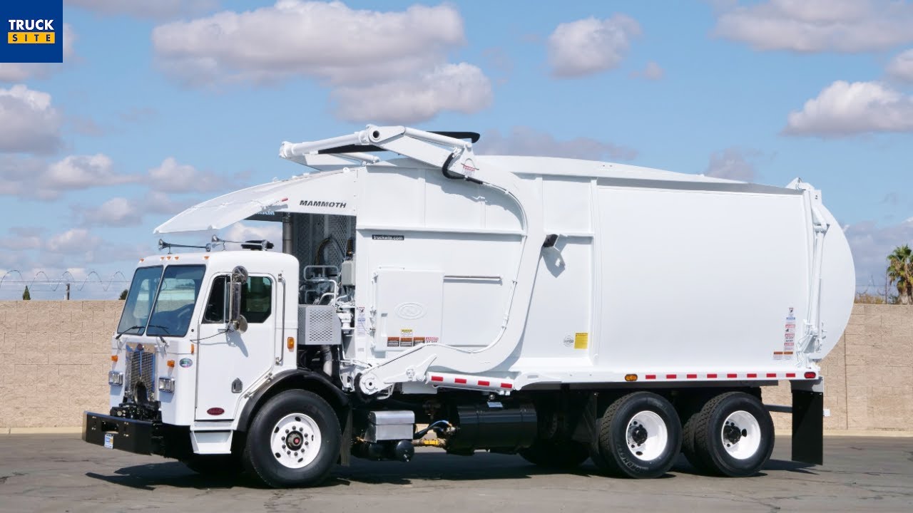 2010 Peterbilt, New Way Mammoth Front Loader, Cummins, 40 Yard Body