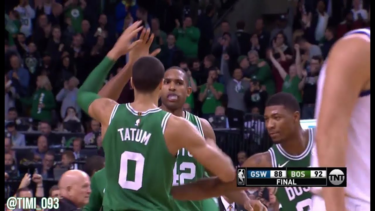 Boston Celtics Defensive Highlights vs Golden State Warriors (11/16/2017)