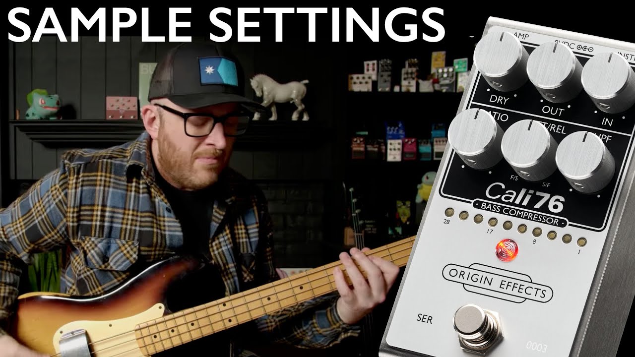 Cali76 Bass Compressor: Sample Settings (/w Ian Martin Allison)