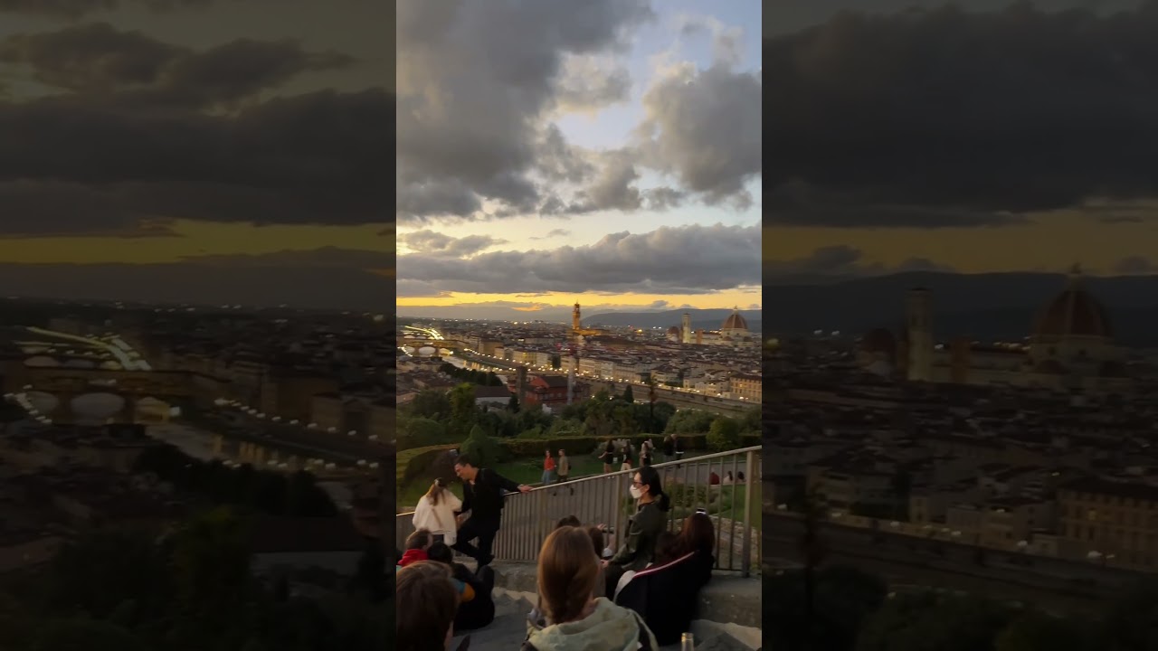 피렌체 미켈란젤로 언덕 Michelangelo Hill in Florence