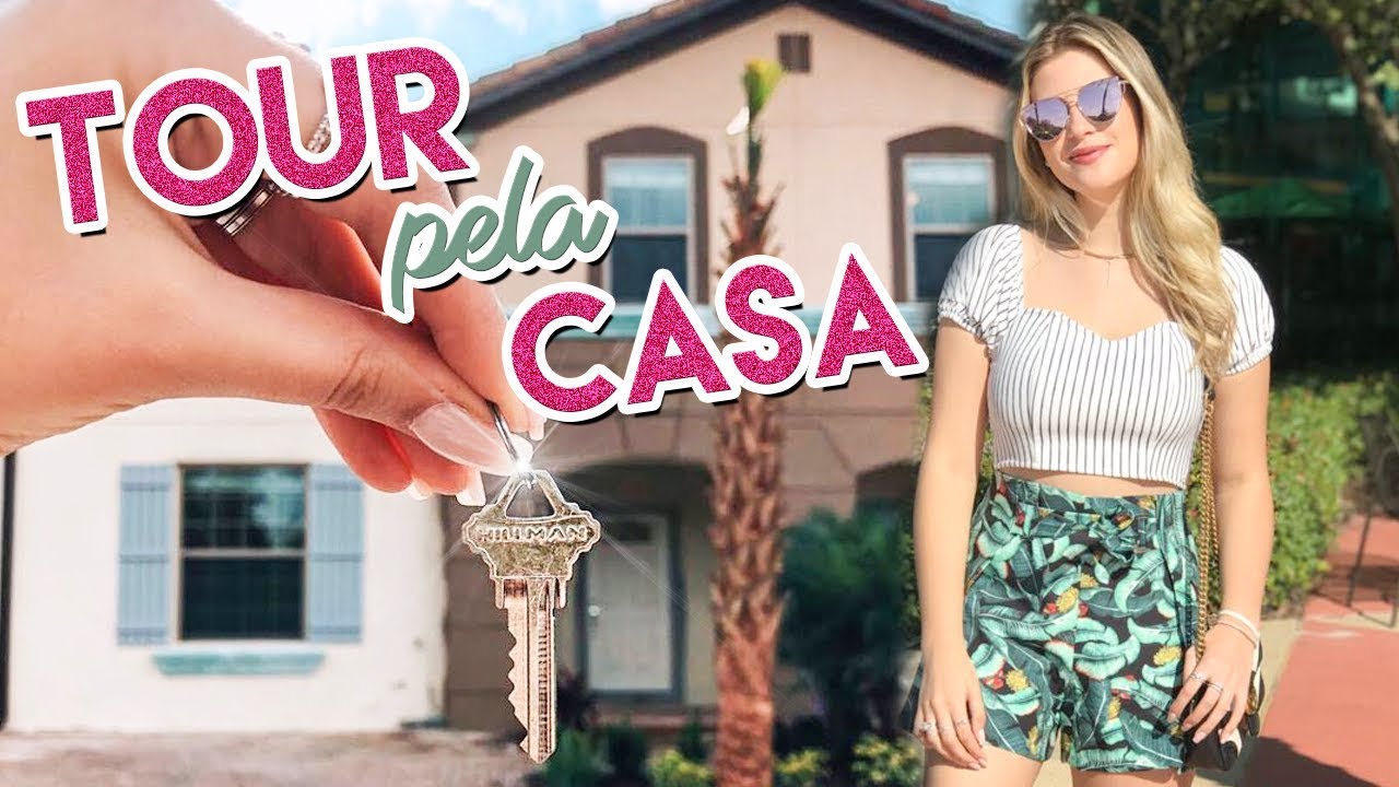 TOUR PELA NOSSA CASA EM ORLANDO
