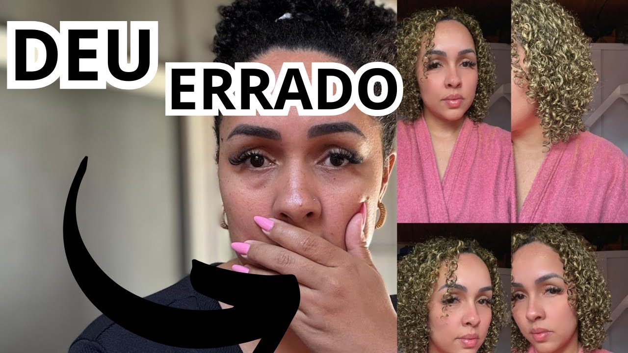 DEU ERRADO coloração em creme SHEECOLOR (Transição capilar)