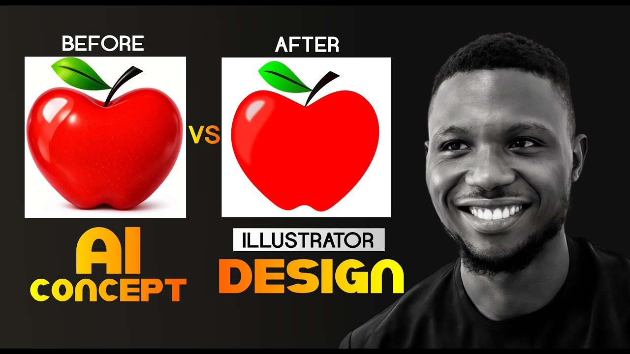 I Turned an AI Image Into a Professional Logo Step by Step