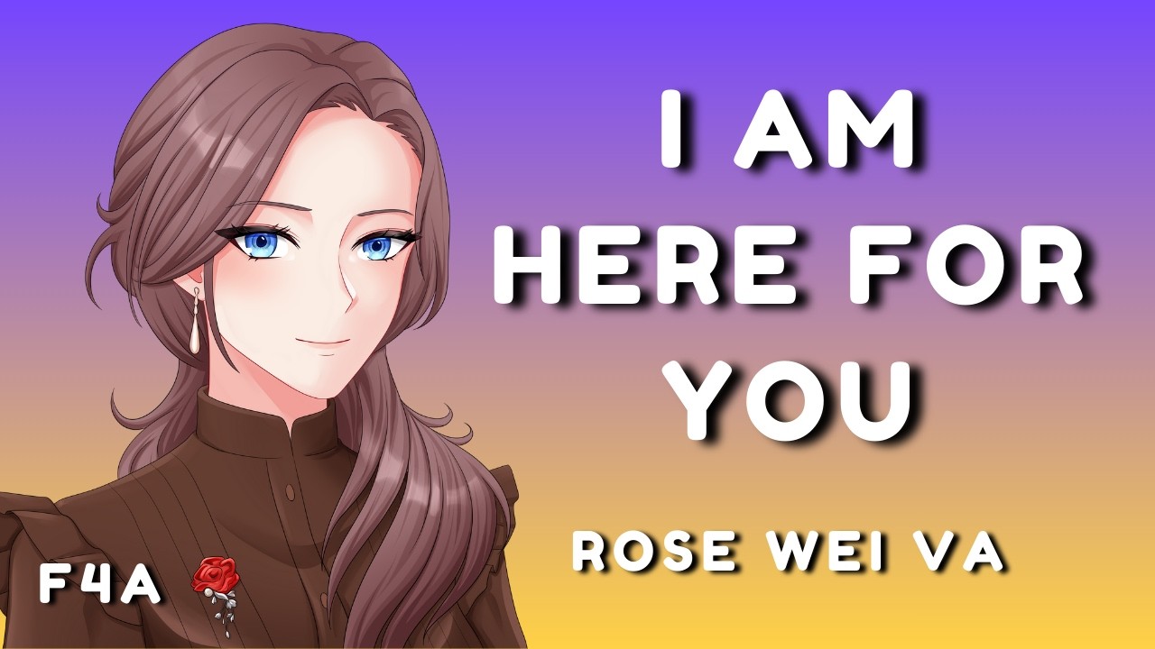 Gentle Mommy Comforts Your Worries | Kisses | Reassurance | Whisper | ASMR GF Roleplay | F4M F4A F4F
