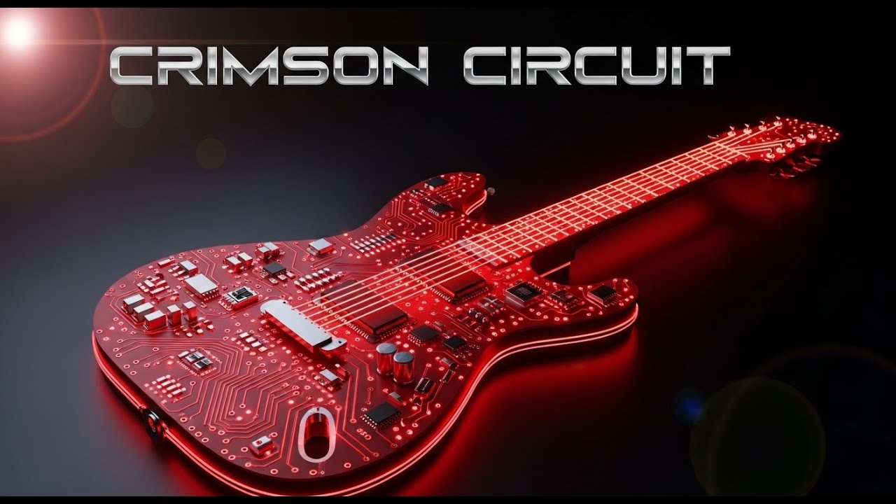 Crimson Circuit (inspired by Muse – 2000s Cinematic Rock Fusion)