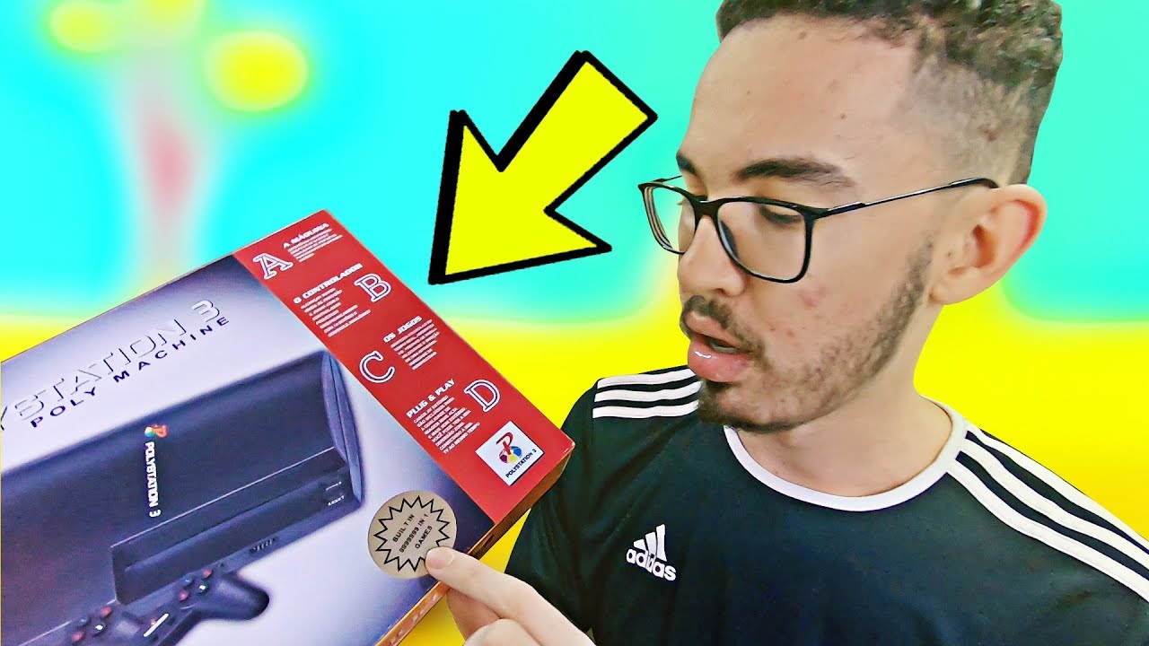 COMPREI o videogame mais RARO do mundo *polystation 3*