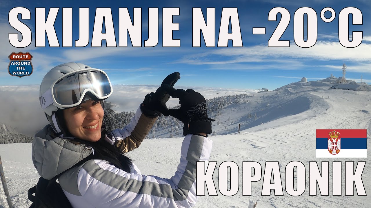 SKIJANJE KOPAONIK I Skijali smo na -20 I Putevima sveta