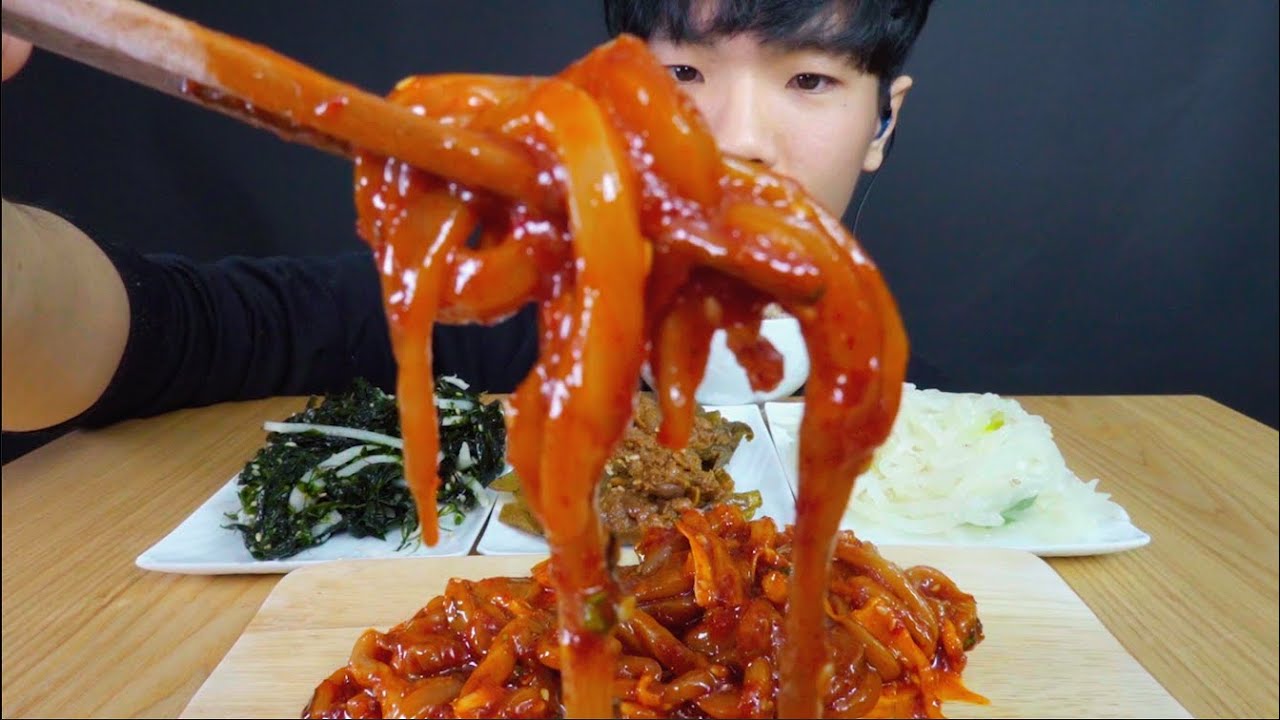 ASMR | 오징어젓, 파래 등 먹방 sauced cuttle fish, Radish sprouts ECT MUKBANG | No Talking | Real Eating sound