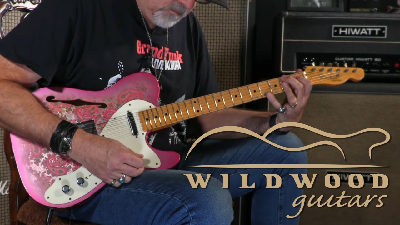 Fender Custom Shop 2017 Limited NAMM ’50s Telecaster Thinline – Relic • Серийный номер: R16424