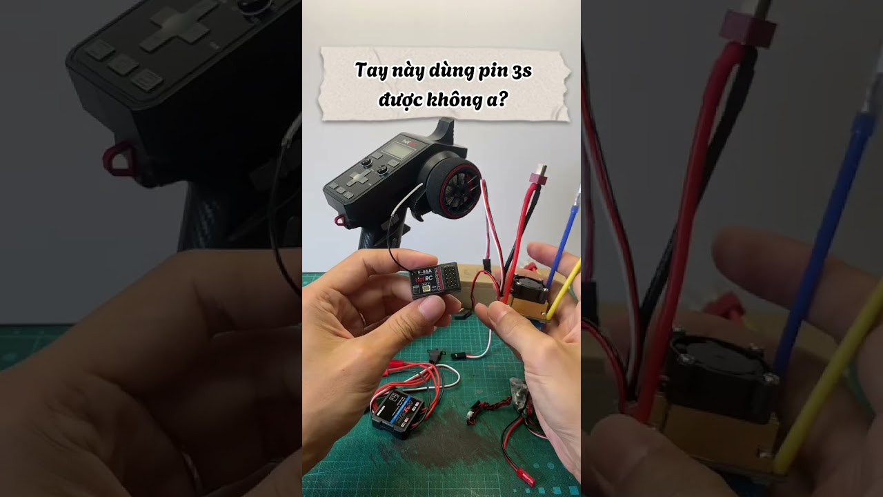 Anh em mới chơi RC cần phải biết thông tin này trước khi mua đồ về tự làm nhé