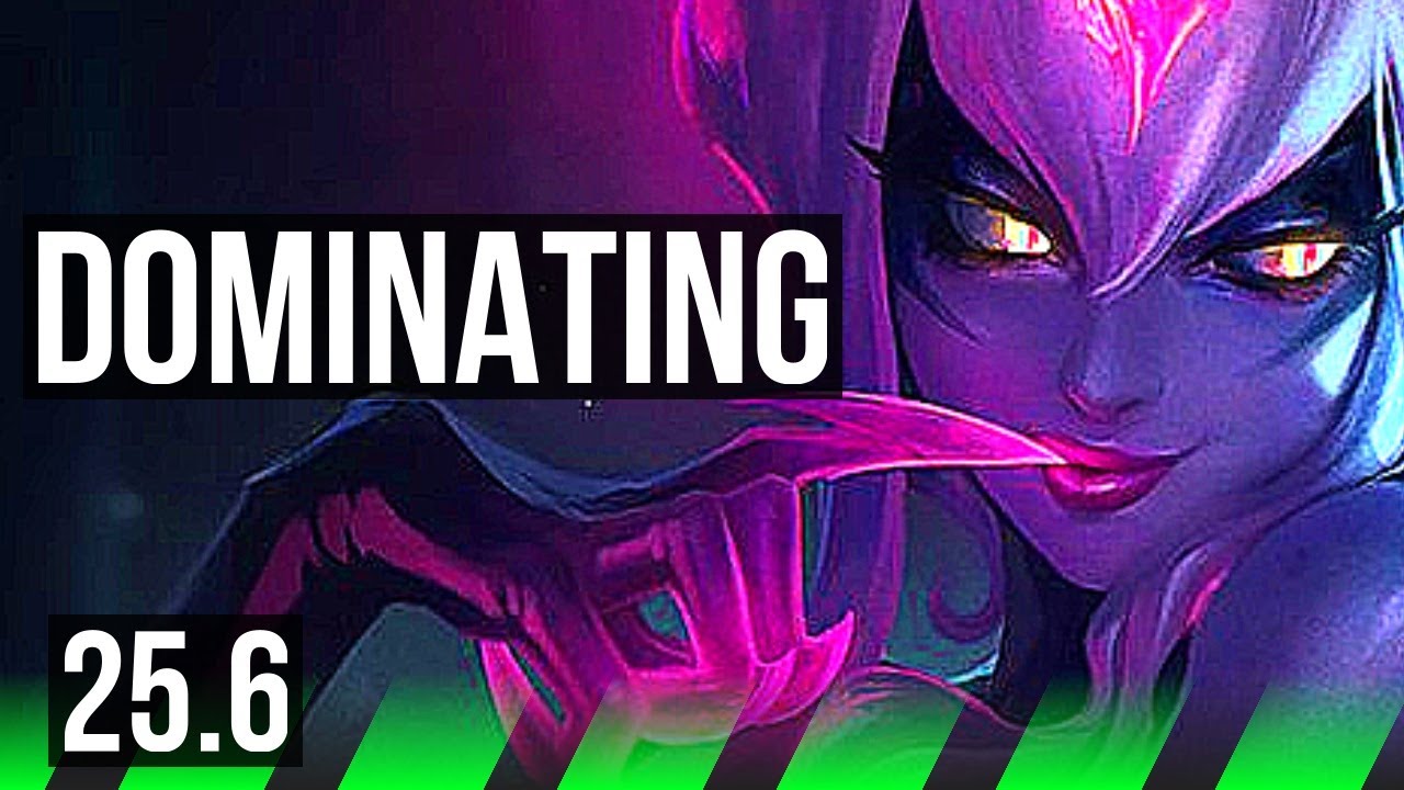 EVELYNN vs SHYVANA (JGL) | Quadra, 2100+ games, Dominating | KR Grandmaster | 25.6