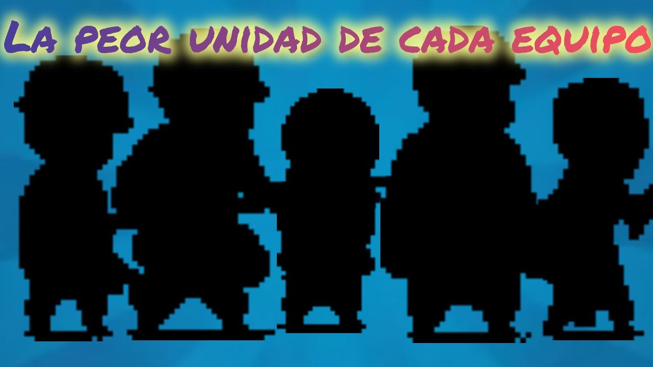 la peor unidad de cada equipo de Dead Ahead Zombie Warfare