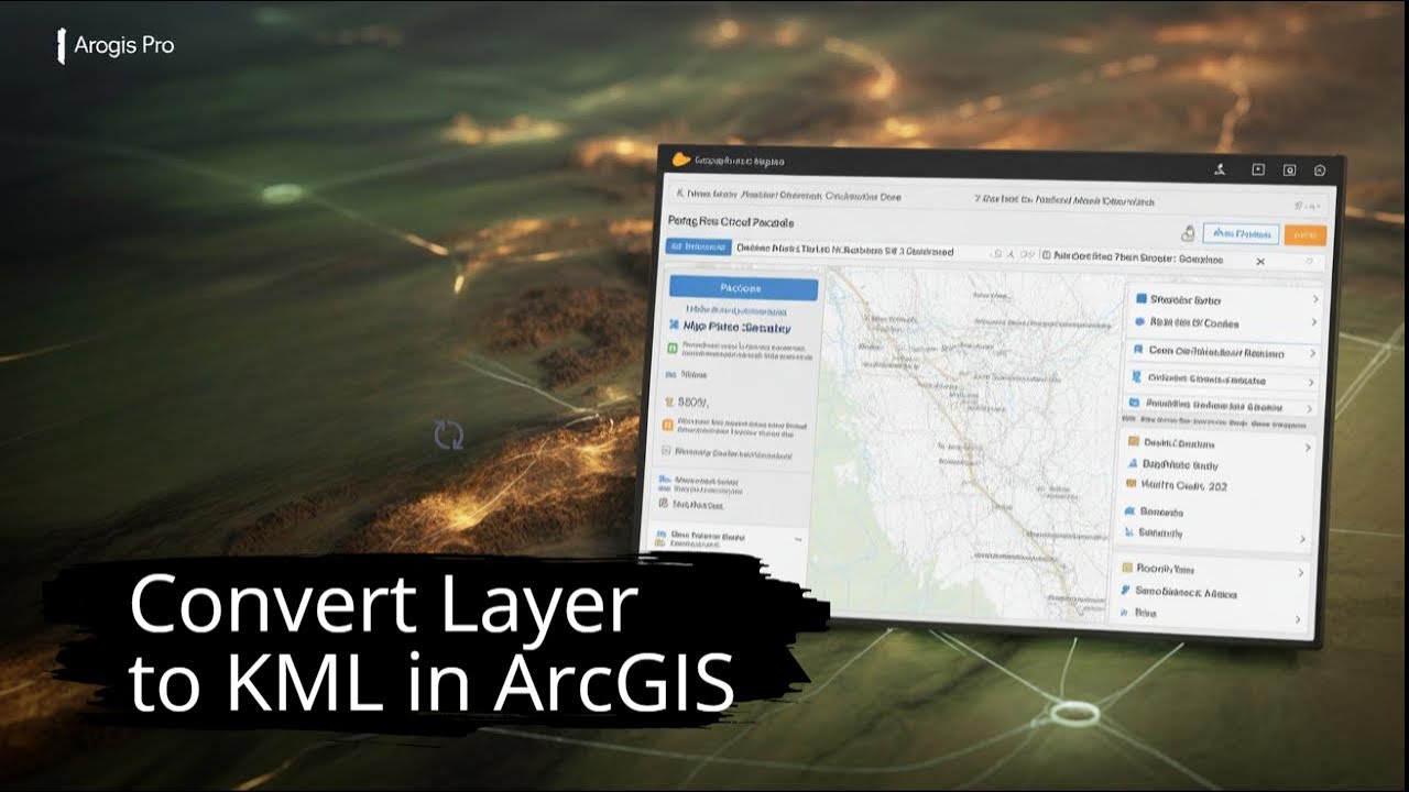 Convert Layer to KML in ArcGIS