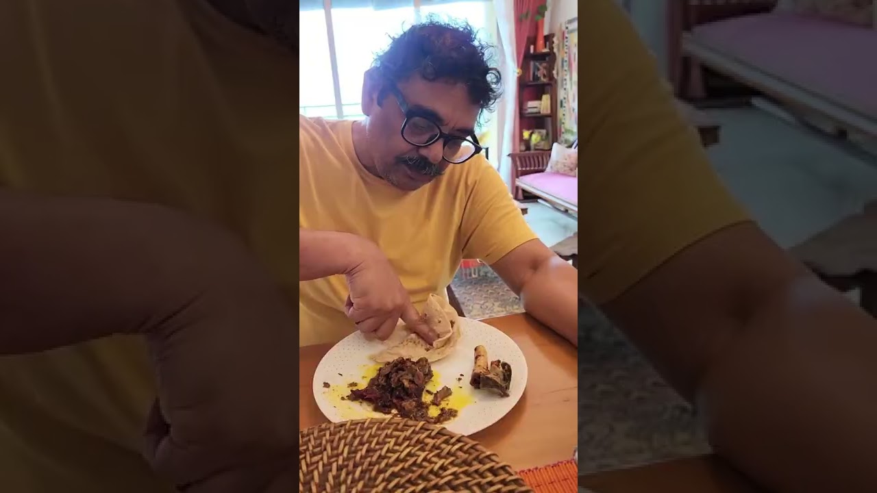 Worlds best Homemade Sukkha Mutton 😍🤤 made lovingly by Daddu (Vineet Kumar) #sukkhamutton #mutton