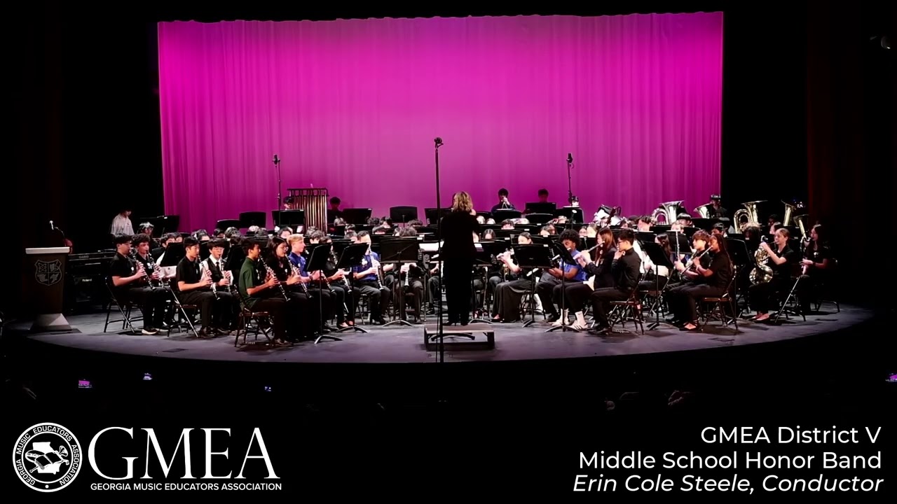 2026 Virtuoso Band - GMEA District V MS Honor Band