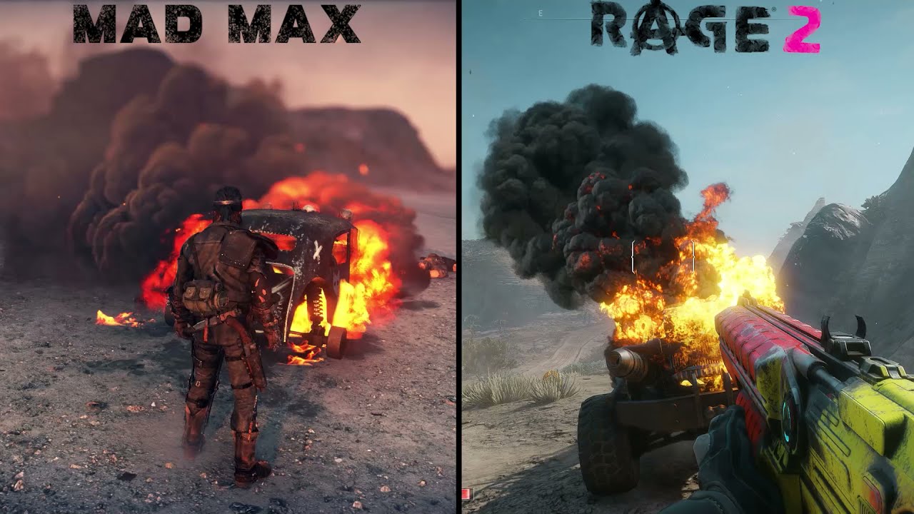 Rage 2 Vs Mad Max | Comparison