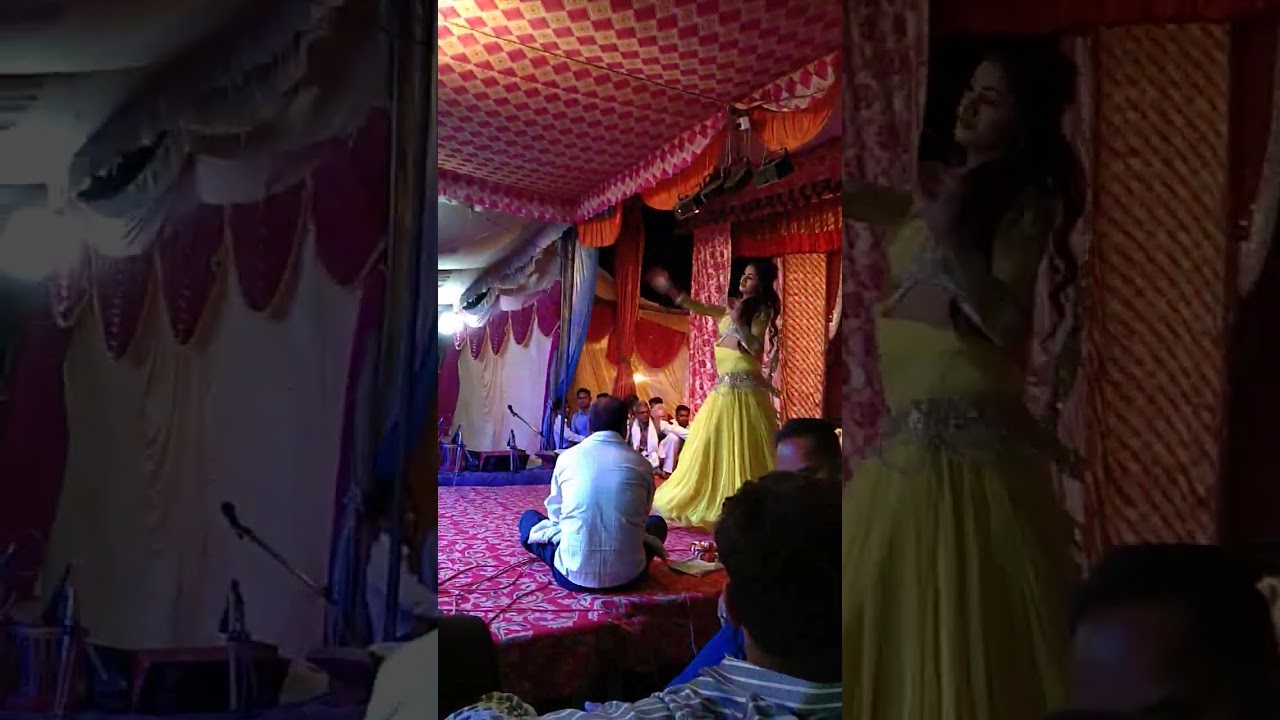 जानवी dancer kanpur दुपट्टा सरक रहा है hindi बॉलीवुड song