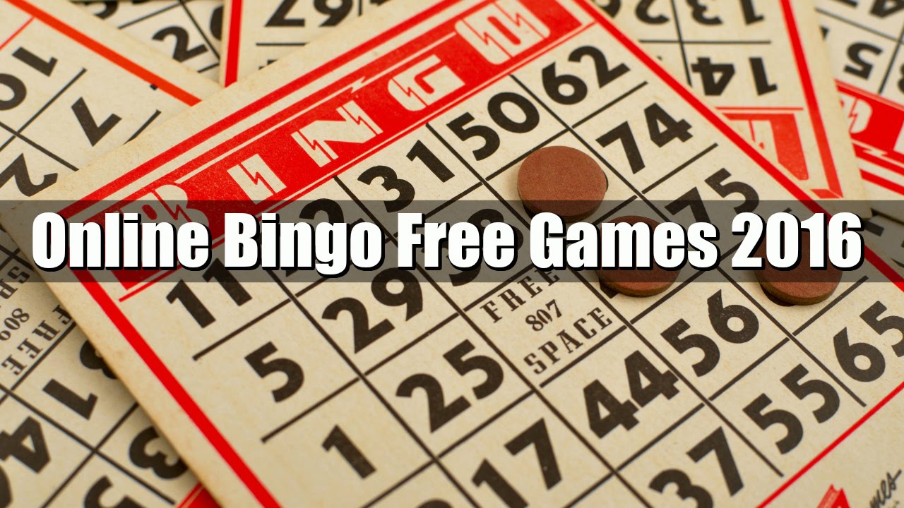 Online Bingo Free Games 2016