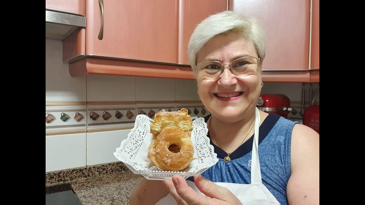 Rosquillas 🍩  de hojaldre fáciles