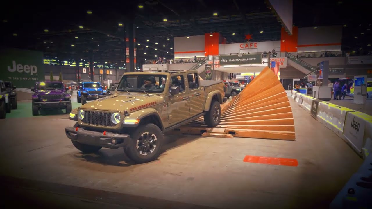 Jeep Trail turn @ChicagoAutoShow 2026