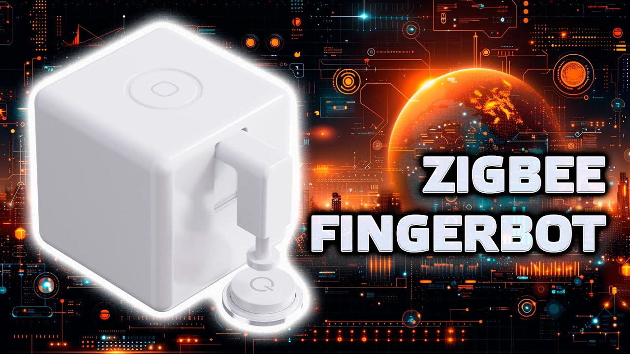 Zigbee FingerBot - нажиматель на кнопки, эмулятор пальца для умного дома